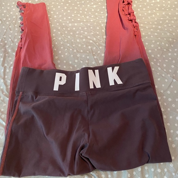 PINK Ombré Leggings - Picture 2 of 5